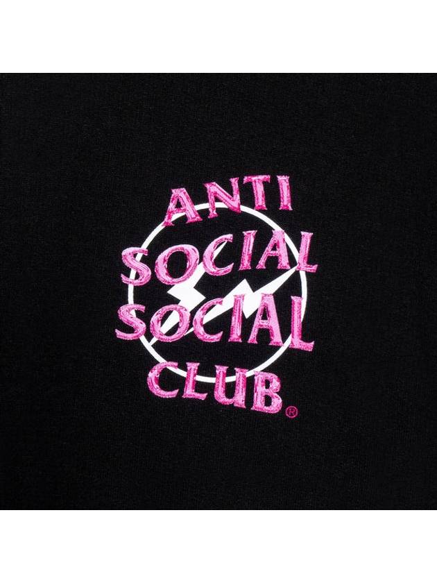 Fragment Precious Petal Hood Black Pink - ANTI SOCIAL SOCIAL CLUB - BALAAN 3