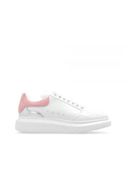 Oversized Pink Tab Low Top Sneakers White - ALEXANDER MCQUEEN - BALAAN 2