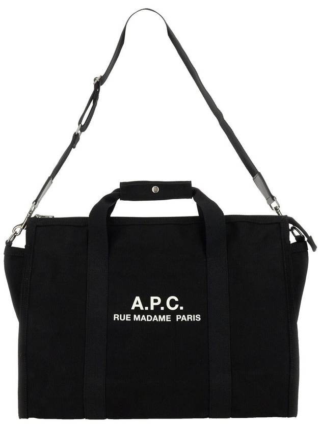 Recuperation Gym Cotton Tote Bag Black - A.P.C. - BALAAN 4