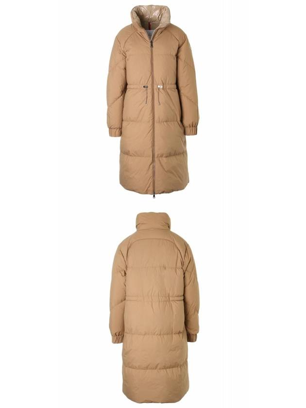 Citronnier Long Down Padding Beige - MONCLER - BALAAN 5