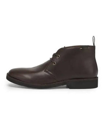 Talan Chucker Mid Boots Brown - POLO RALPH LAUREN - BALAAN 1