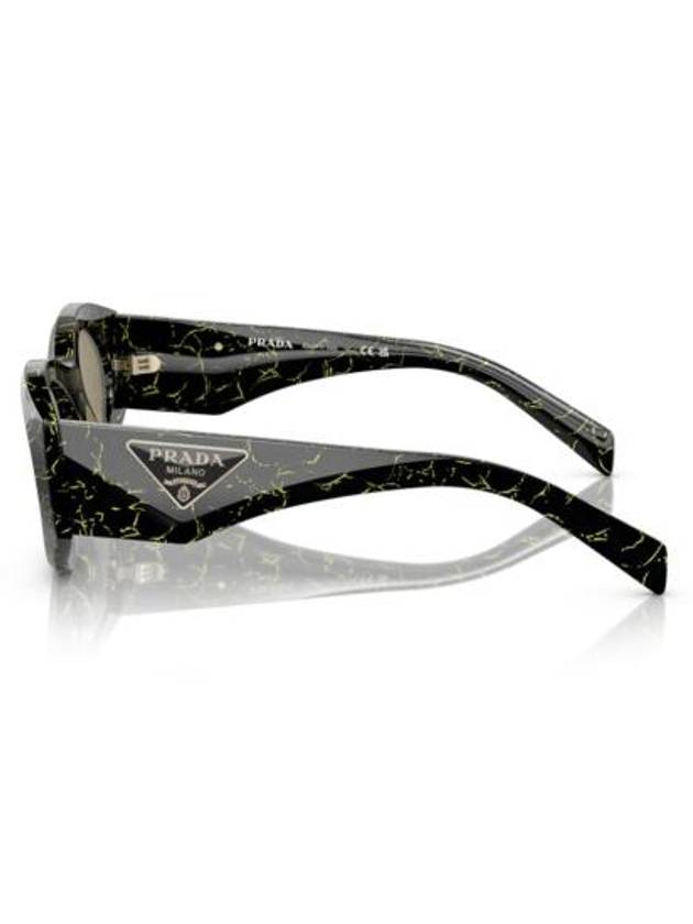 PR 20ZS Black Yellow Marble - PRADA - BALAAN 1