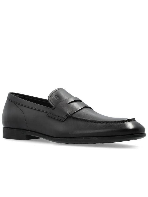 Tod’s Leather Shoes Type Loafers, Men's, Black - TOD'S - BALAAN 4