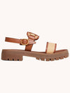 Triomphes Sandals Brown - CELINE - BALAAN 3