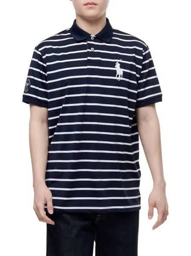 Wimbledon Ball Boy Polo Shirt Navy - POLO RALPH LAUREN - BALAAN 1