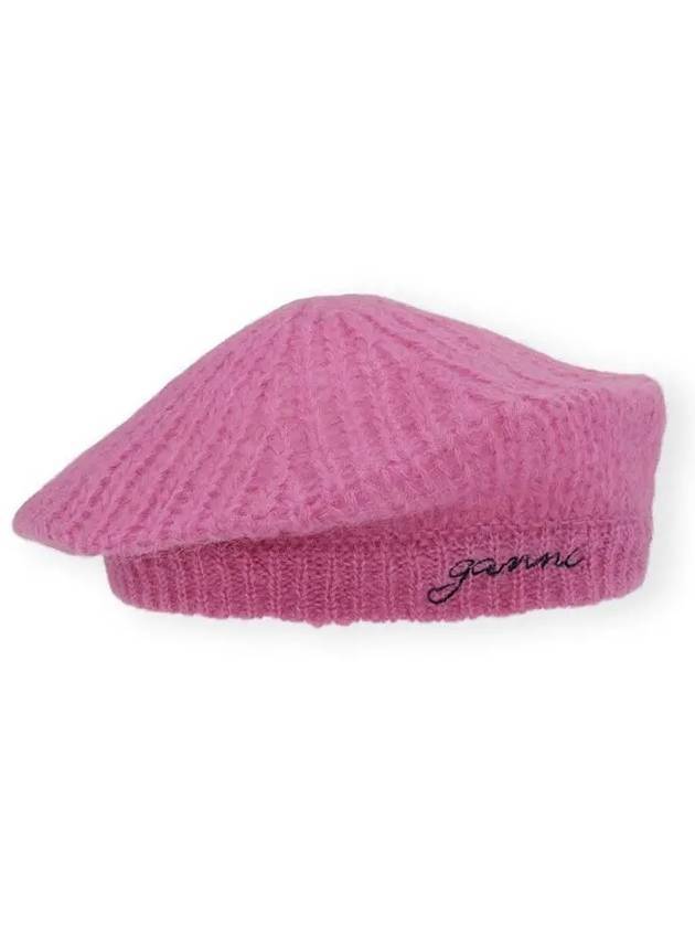 23 ss brush knit beret A4599 397 B0110822503 - GANNI - BALAAN 1