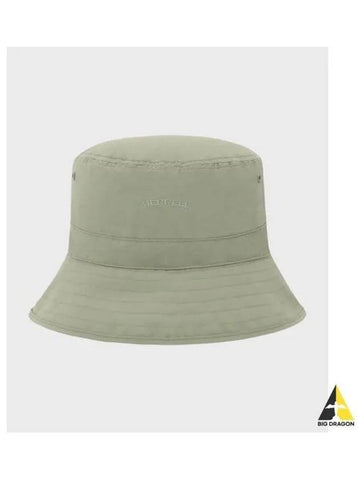 MERRELL UNISEX Basic Logo Embroidered Bucket Hat LIGHT KHAKI - MERRYMOTIVE - BALAAN 1