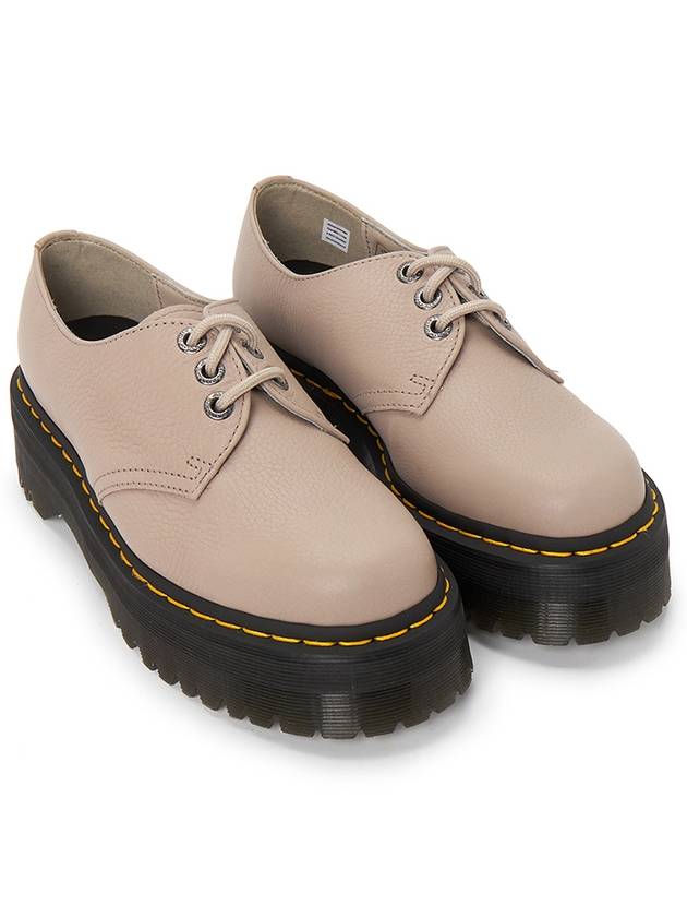 1461 II Pisa Leather Platform Derby Beige - DR. MARTENS - BALAAN 4