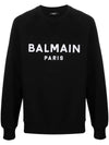Balmain Men s Logo Detail Sweatshirt Black YH1JQ005BB33 EAB - CP COMPANY - BALAAN 2