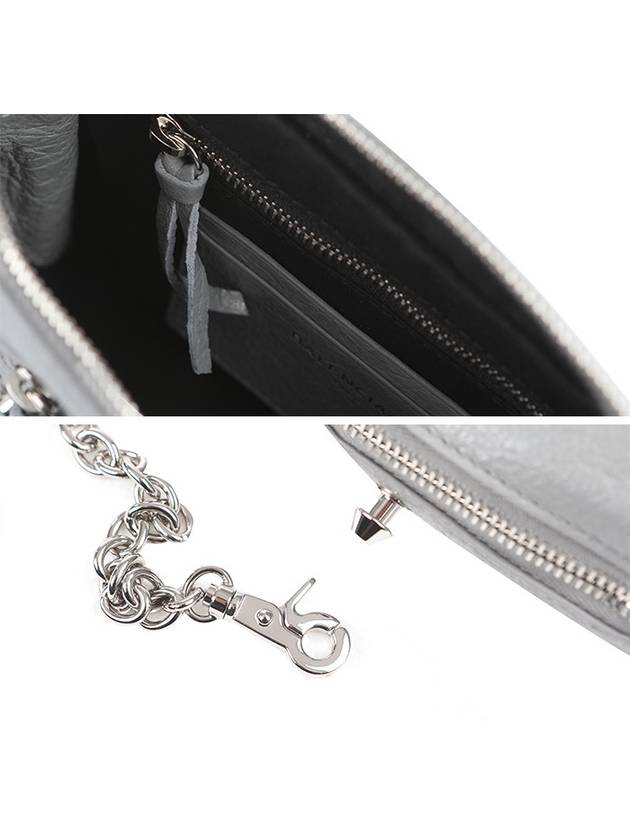 Classic Reporter Chain Cross Bag Grey - BALENCIAGA - BALAAN 7