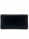 Boy Lambskin Flap Long Wallet - CHANEL - BALAAN 5