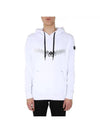 Signature Logo Hoodie White - MOOSE KNUCKLES - BALAAN 1