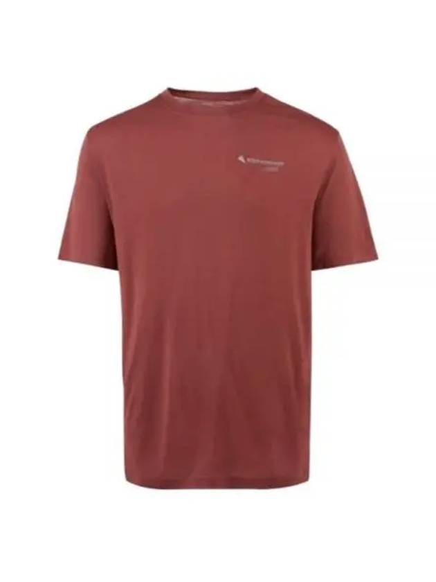 Men's Narfi Short Sleeve T-Shirt Barn Red - KLATTERMUSEN - BALAAN 2