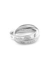 1873 Interlocking Circle Ring Sterling Silver - TIFFANY & CO. - BALAAN 1