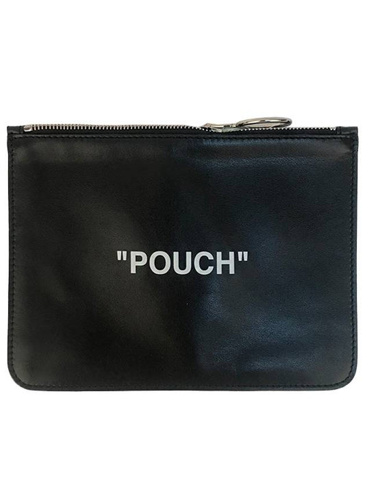 OMNF010E18659010 Black Pouch - OFF WHITE - BALAAN 1