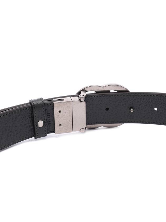 GG Marmont Reversible Belt Grey - GUCCI - BALAAN 7