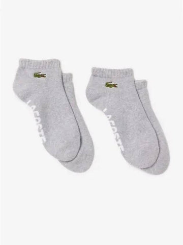 Men s 2 Pack Ankle Length Sports Socks RA2653 54N P5V Domestic Product GQ2N24073051765 - LACOSTE - BALAAN 1