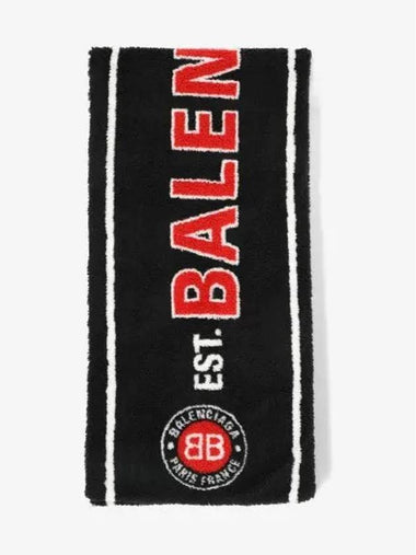 Maxi Soccer Muffler Black Red 7649634D3B91074 - BALENCIAGA - BALAAN 1