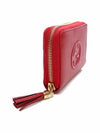 Women's Soho Tassel Zipper Medium Wallet Red 598209 2149 - GUCCI - BALAAN 5