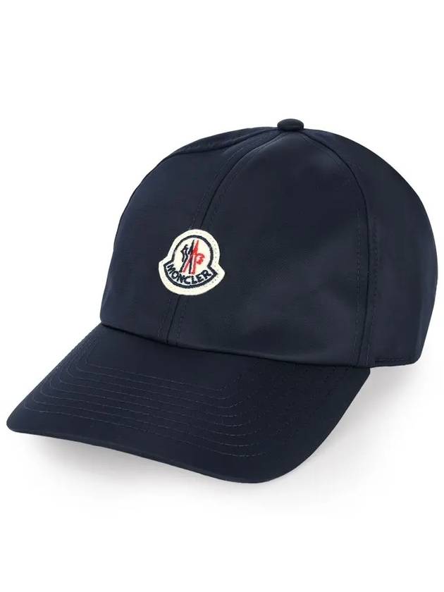 Logo Patch Ball Cap Navy - MONCLER - BALAAN 3