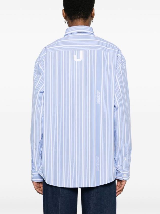 Jacquemus Shirt 243SH077 1691 3EV JACQ BUSINESS BIG LOGO - JACQUEMUS - BALAAN 4