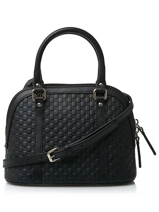 Microssima Small Dome Tote Bag Black - GUCCI - BALAAN 3