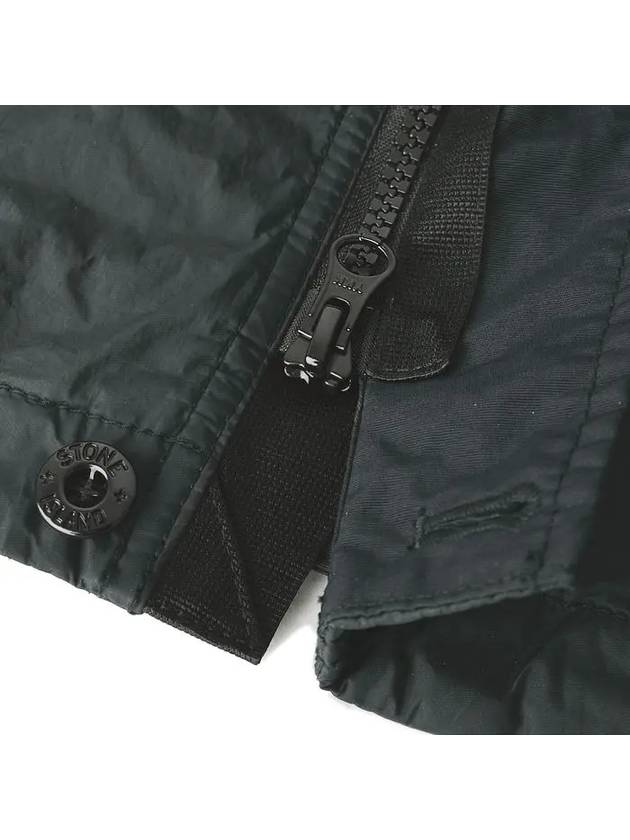 4100092 Crinkle Reps R-NY Wind Resistant Anti Drop Hooded Jacket Grey - STONE ISLAND - BALAAN 7