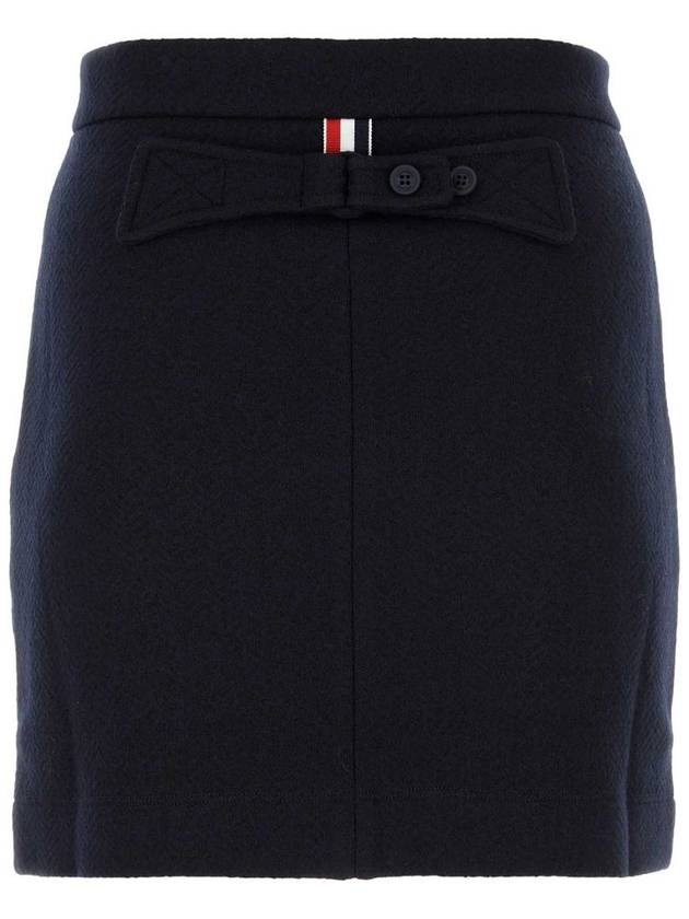 high waist herringbone mini skirt FJK123AJ0160 - THOM BROWNE - BALAAN 3