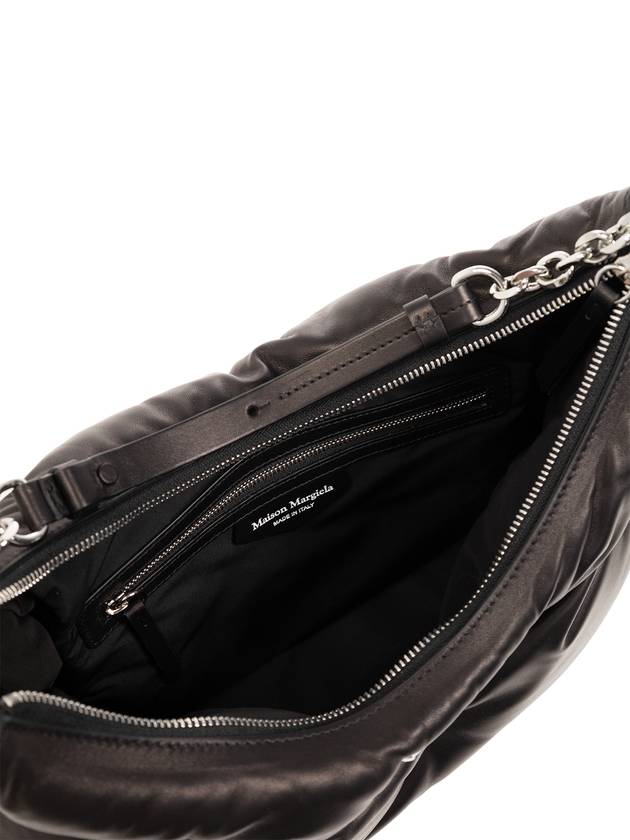 Glam Slam Medium Hobo Shoulder Bag Black - MAISON MARGIELA - BALAAN 7