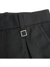 Black Wool Cabra Pants W231PT03901B - WOOYOUNGMI - BALAAN 3