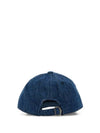 Tomas Embroidered Logo Ball Cap Blue - ISABEL MARANT - BALAAN 4