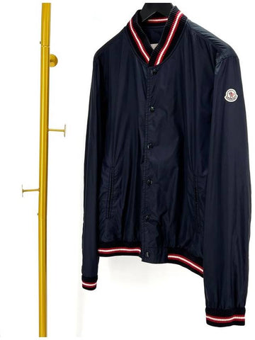 Bomber windbreaker jacket navy size 4 - MONCLER - BALAAN 1