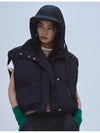 Semi overfit string down vest Black - THE GREEN LAB - BALAAN 2