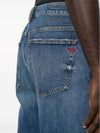 2020 D-Viker Straight Jeans Blue - DIESEL - BALAAN 5