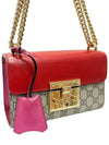 409487 Pink Padlock Small Chain Shoulder Bag - GUCCI - BALAAN 3