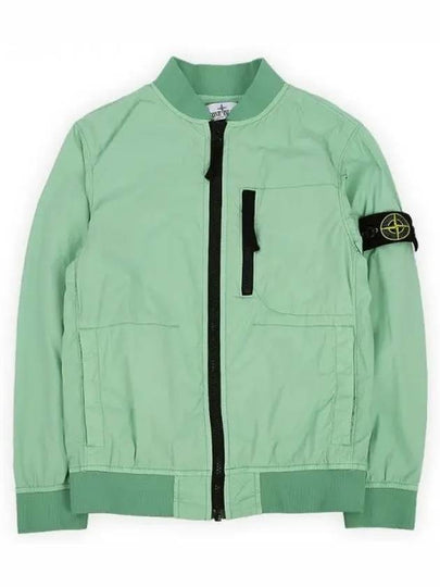 Kids Wappen Patch Bomber Jacket Mint - STONE ISLAND - BALAAN 2