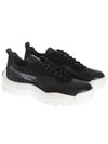 Gum Boy Leather Suede Low Top Sneakers Black - VALENTINO - BALAAN 3