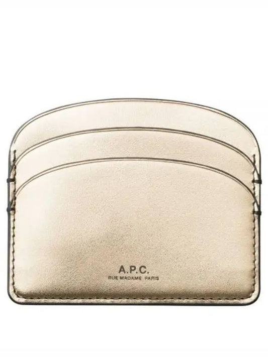 Porte Carte Logo Card Wallet Yellow - A.P.C. - BALAAN 2