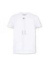 Embroided ORB Peru Short Sleeve T-Shirt White - VIVIENNE WESTWOOD - BALAAN 2