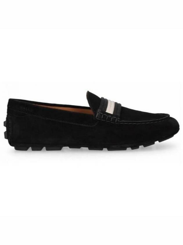 Kansan Leather Driving Shoes Black - BALLY - BALAAN 2