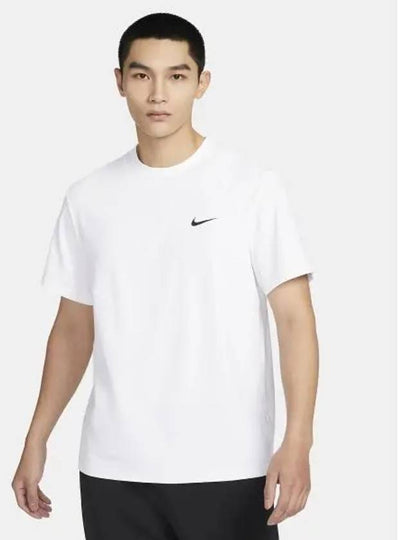 Dri-Fit UV Hyverse Fitness Short Sleeve T-Shirt White - NIKE - BALAAN 2