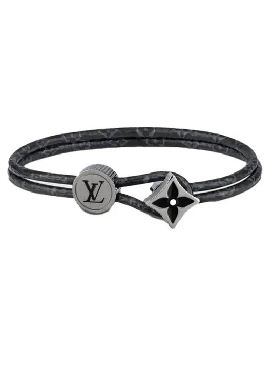 Catch It Monogram Metal Bracelet Gris - LOUIS VUITTON - BALAAN 1