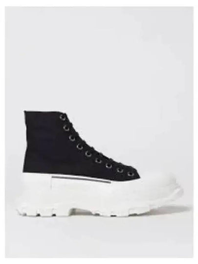 Tread Combat Boots Black - ALEXANDER MCQUEEN - BALAAN 2