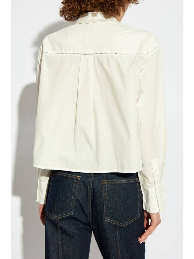 Ulla Johnson Shirt Samira, Women's, White - ULLA JOHNSON - BALAAN 4