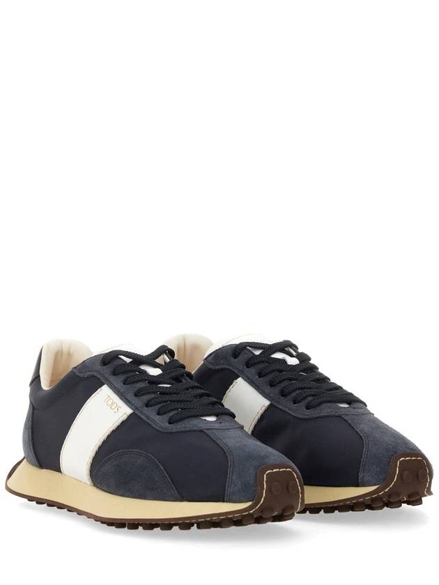 Panel Vintage Low Top Sneakers Navy - TOD'S - BALAAN 4