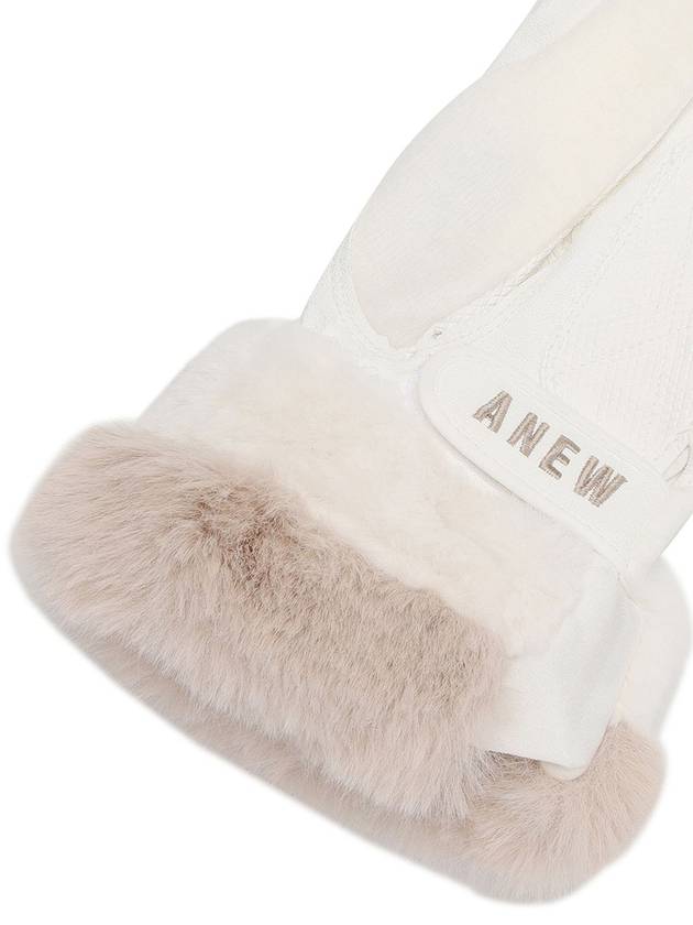 Official W FURRY GLOVES IV - ANEWGOLF - BALAAN 8