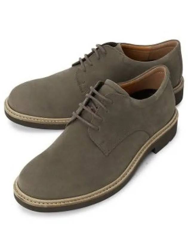 Men's London Metropole Derby Grey Nubuck - ECCO - BALAAN 2