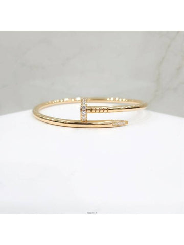 Lux You Diamond Just Ankle Bracelet No 18 18K Yellow Gold - CARTIER - BALAAN 1