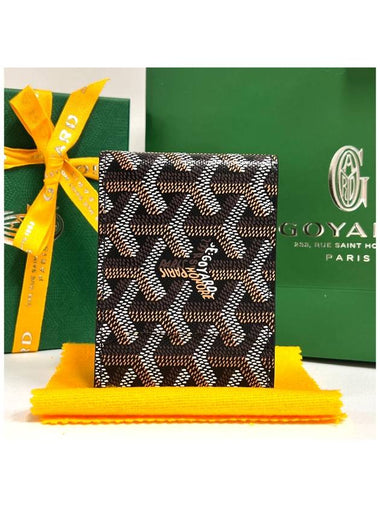 Insert Victoire Card Holder Black Tan - GOYARD - BALAAN 1