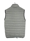 Loom Woven Chambers Nylon Down Vest Light Grey - STONE ISLAND - BALAAN 5